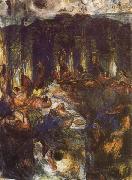 The Orgy or the Banquet Paul Cezanne